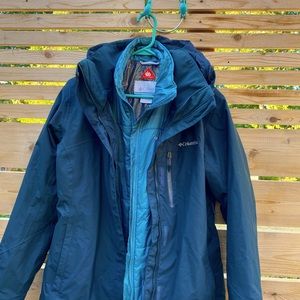 Columbia Outer Shell Rain Jacket Women’s L